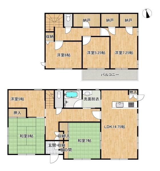 佐野市堀米町の中古一戸建て