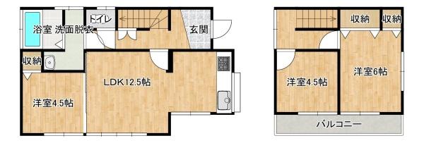佐野市寺中町　中古住宅