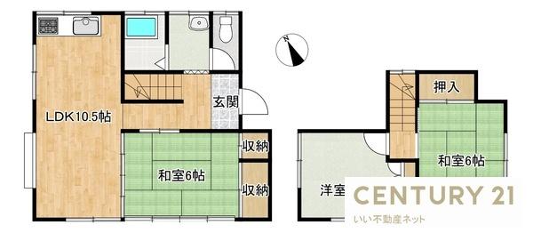 佐野市富岡町　中古住宅
