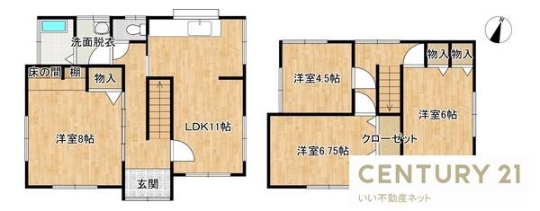 佐野市犬伏上町　中古住宅