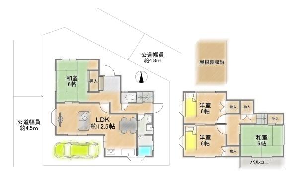 交野市郡津２丁目の中古一戸建て