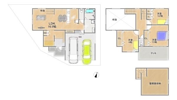 京都市伏見区羽束師古川町の新築一戸建