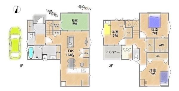 枚方市山之上１丁目の売土地