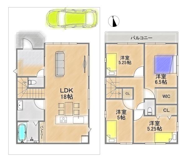 枚方市楠葉野田２丁目の新築一戸建