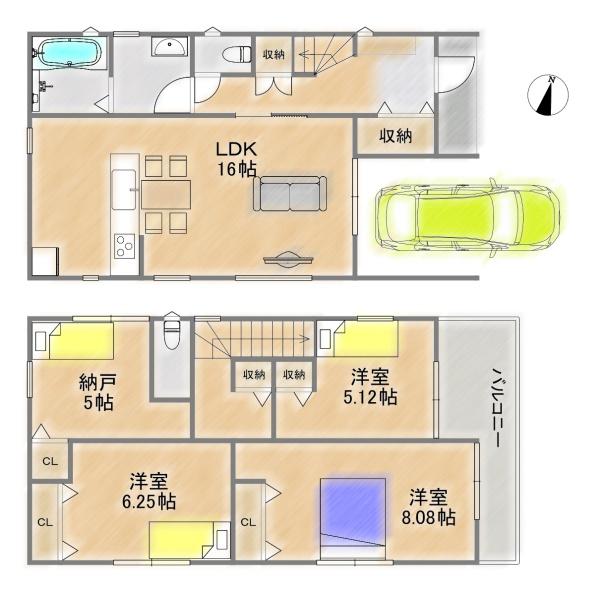 枚方市村野東町の新築一戸建