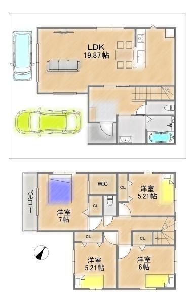 枚方市藤阪東町１丁目の新築一戸建