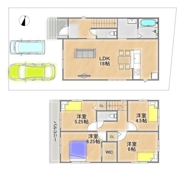 交野市東倉治４丁目の新築一戸建