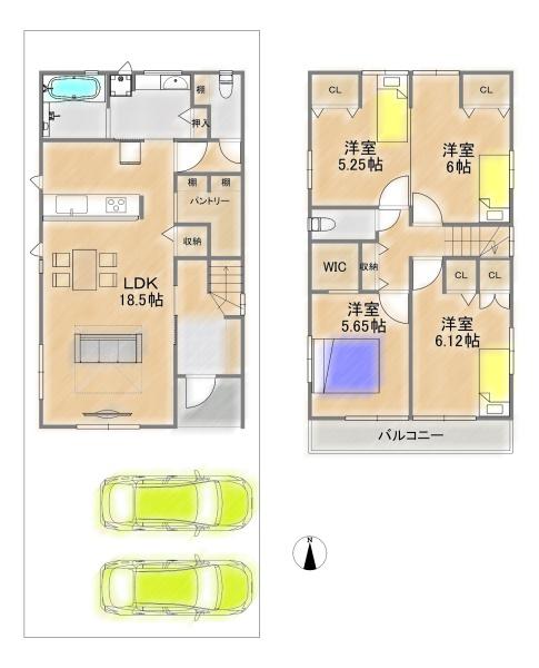 枚方市北片鉾町の新築一戸建
