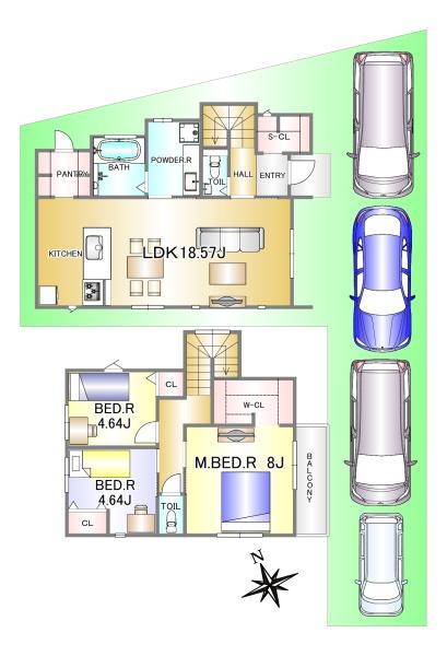 東大阪市中鴻池町３丁目の中古一戸建て