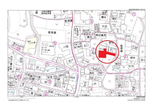 交野市星田２丁目の土地