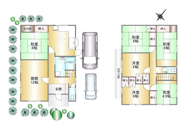 交野市妙見東３丁目の中古一戸建て