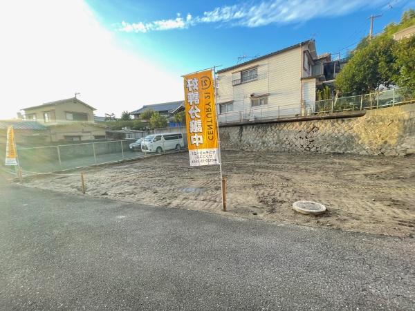 大東市野崎3丁目の土地(前面道路含む現地写真)