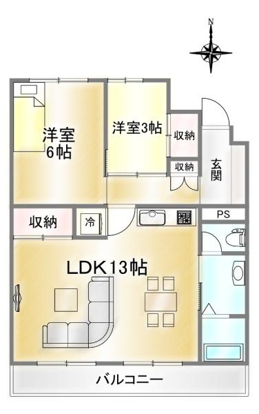 枚方ハイツ３号棟
