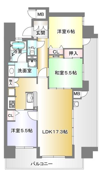 プレミスト津久野駅前アルティモガーデンＡ棟
