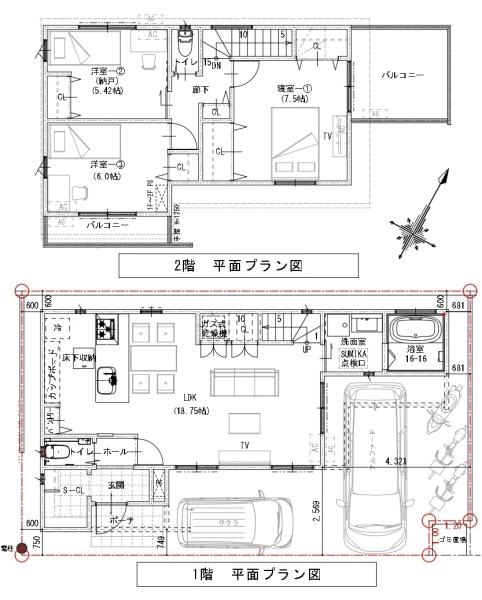 枚方市長尾元町５丁目の新築一戸建