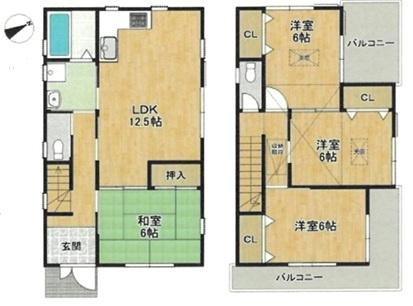 枚方市宮之阪４丁目の中古一戸建