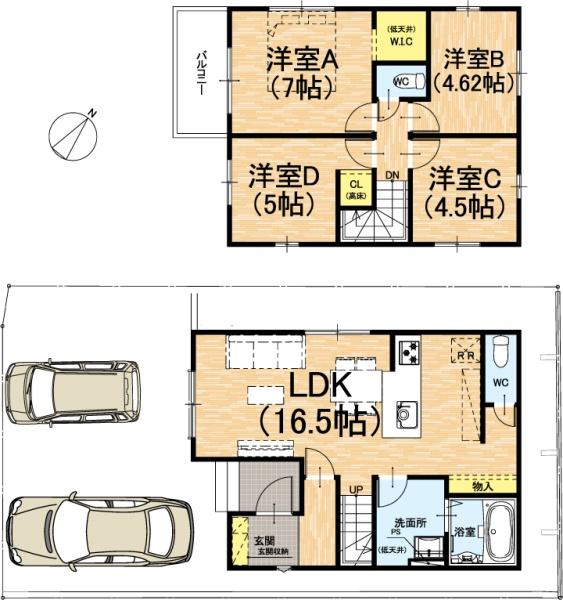 城陽市寺田深谷の新築一戸建