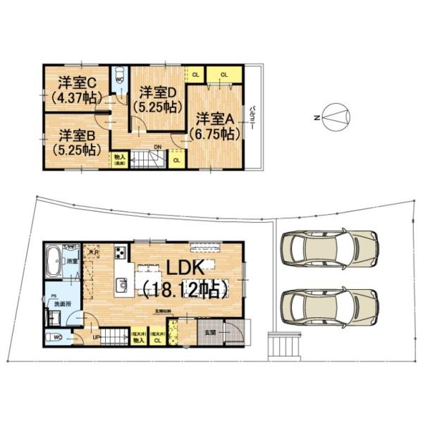 京田辺市三山木野神の新築一戸建