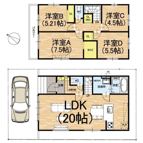 宇治市小倉町蓮池の新築一戸建