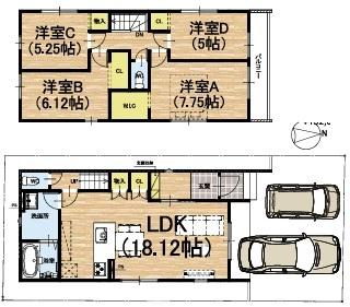 宇治市五ケ庄一里塚の新築一戸建