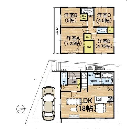 宇治市大久保町上ノ山の新築一戸建
