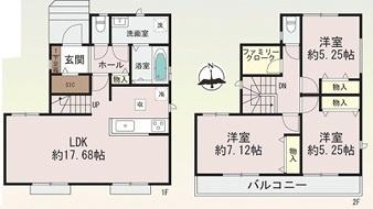 八幡市川口東扇の新築一戸建