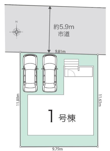 八幡市川口東扇の新築一戸建