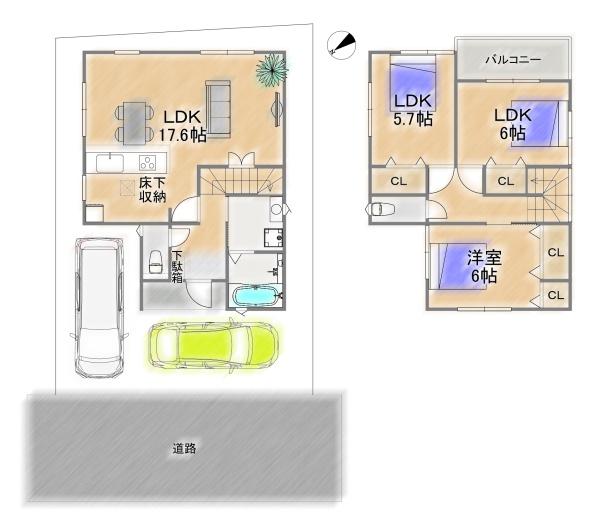 川西市長尾町の新築一戸建