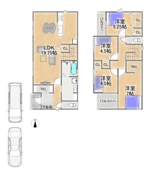 川西市見野１丁目の新築一戸建