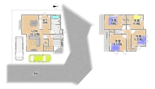 川西市東畦野４丁目の新築一戸建