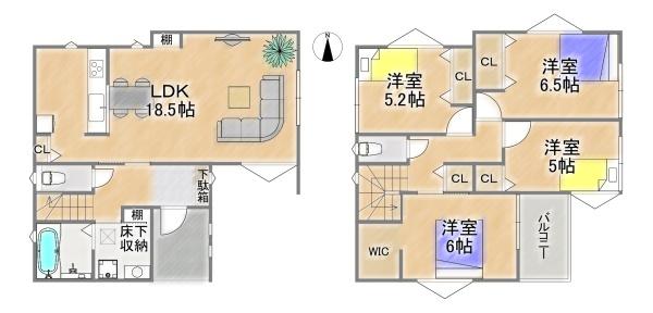 川西市東多田３丁目の新築一戸建