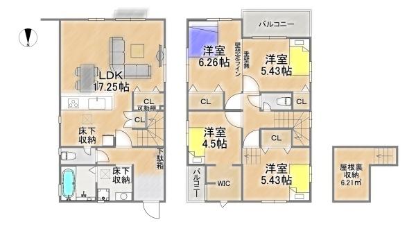 川西市清流台の新築一戸建