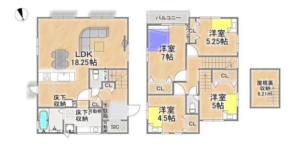 川西市清流台の新築一戸建