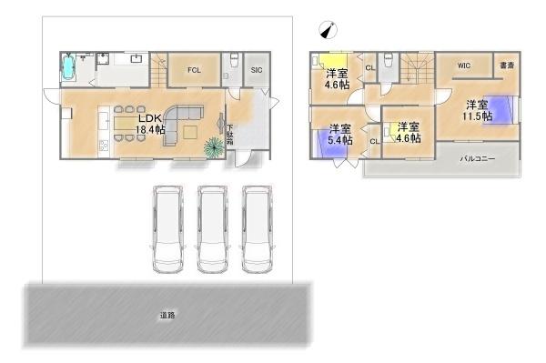 川西市緑台７丁目の新築一戸建