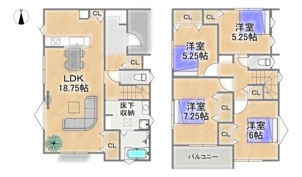 川西市多田院２丁目の新築一戸建
