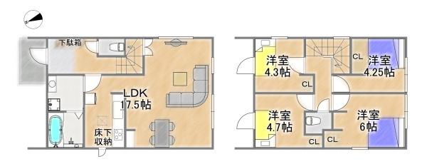 川西市笹部２丁目の新築一戸建