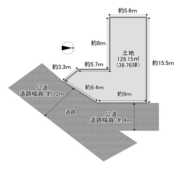 吹田市朝日が丘町の売土地