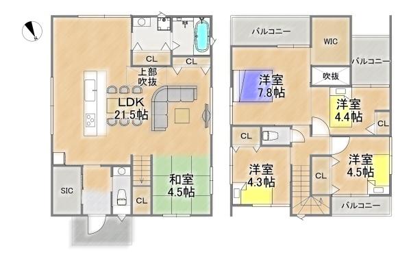 川西市鼓が滝１丁目の新築一戸建