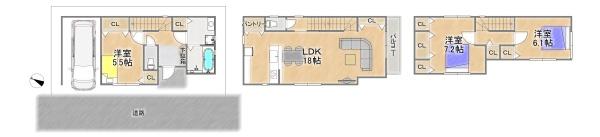 川西市見野３丁目の新築一戸建