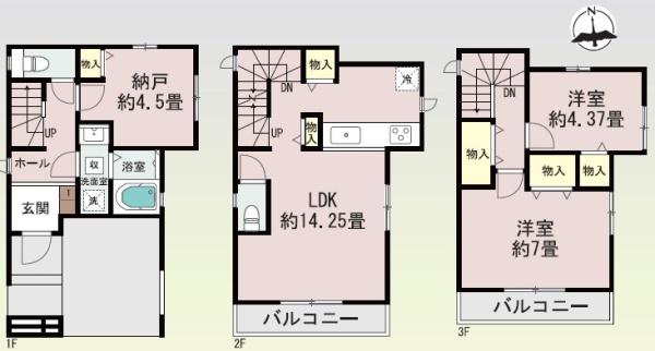 大阪市淀川区西三国３丁目の新築一戸建