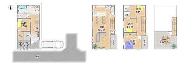 豊中市庄内東町５丁目の新築一戸建