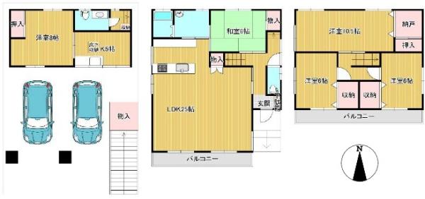 摂津市鳥飼西３丁目の新築一戸建
