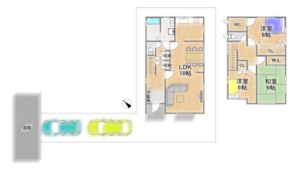 茨木市春日３丁目の中古一戸建て