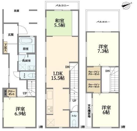豊中市螢池北町３丁目の新築一戸建