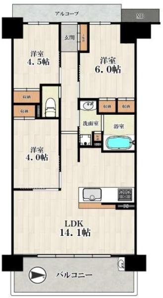 プレサンスレジェンド上新庄