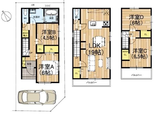 摂津市千里丘東５丁目の新築一戸建
