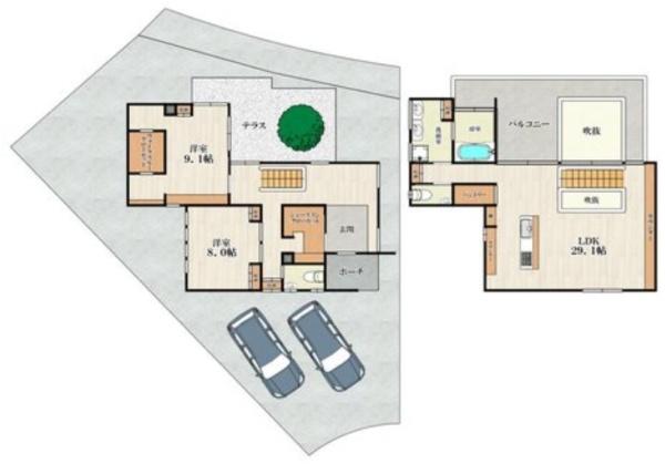 箕面市森町南２丁目の中古一戸建て