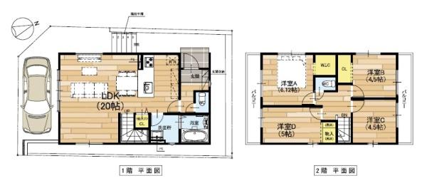 箕面市箕面２丁目の新築一戸建