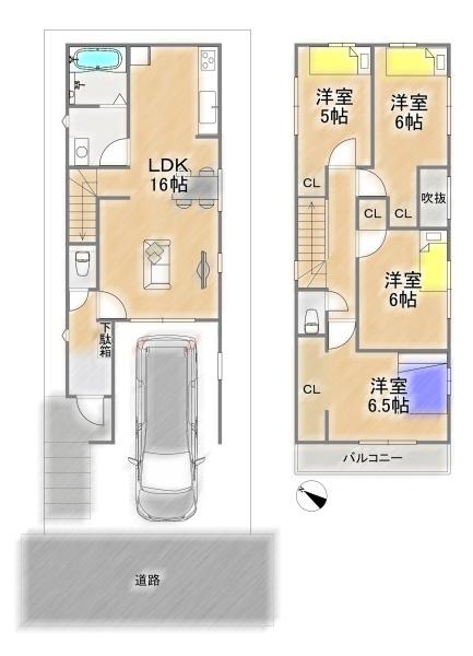高槻市氷室町５丁目の新築一戸建