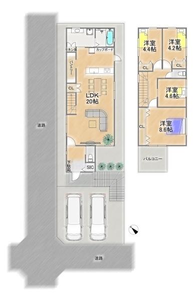 川西市松が丘町の新築一戸建